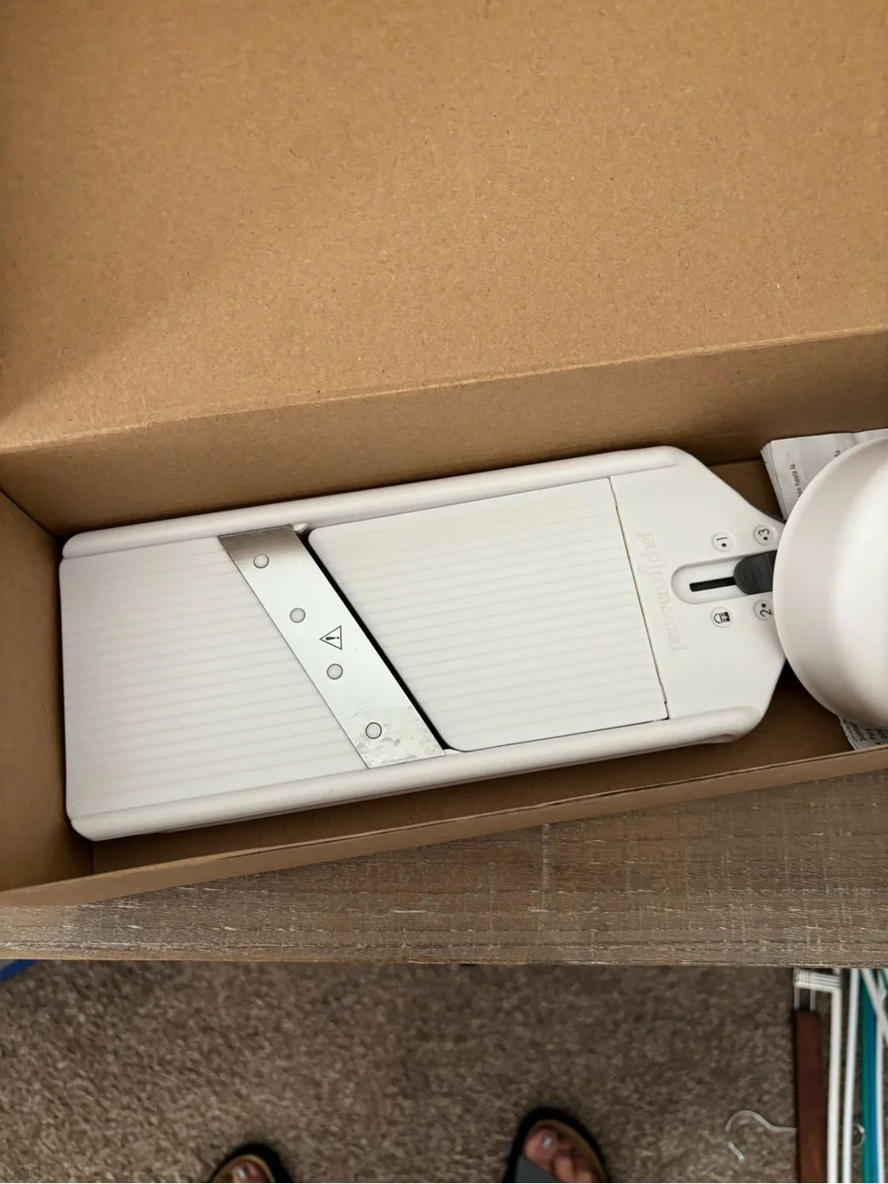 Pampered Chef White Mandoline Slicer